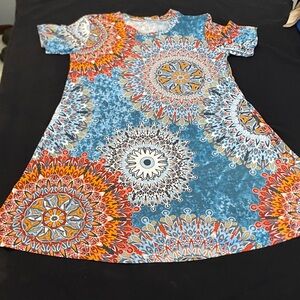 Boho Chic Mandala Swim Coverup